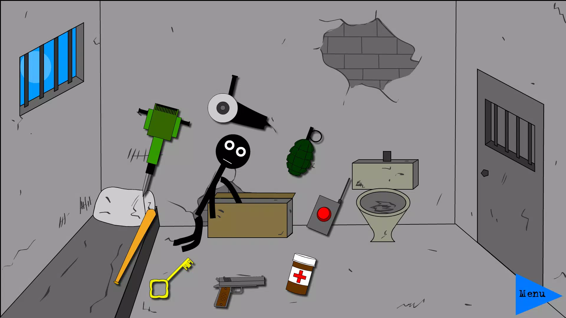 Stickman Jailbreak 2，Dumb ways スクリーンショット 0