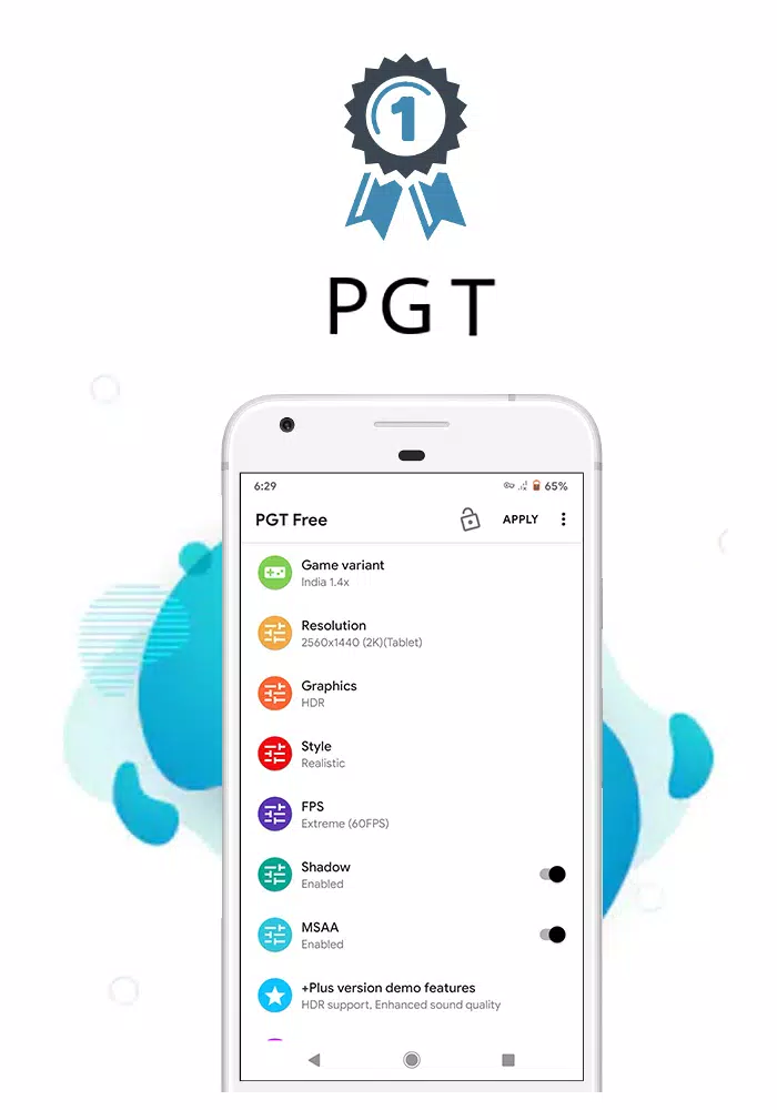 PGT: GFX, Launcher & Optimizer應用截圖第0張