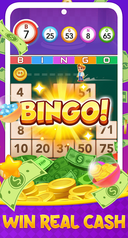 Bingo Duel Cash Win Money स्क्रीनशॉट 0