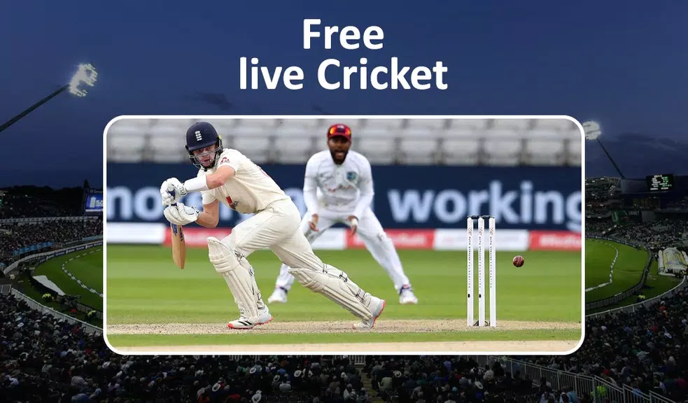 Live Cricket TV HD - Live Cricket Matches ภาพหน้าจอ 1