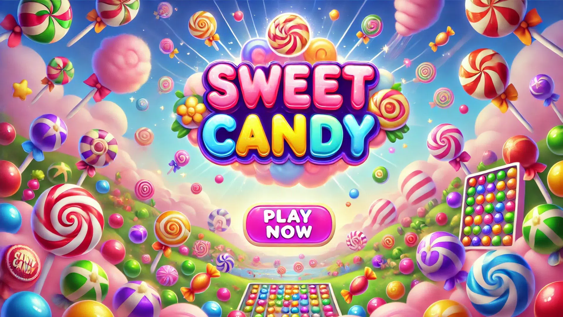 Sweet Candy - Match 3 Puzzle Скриншот 0