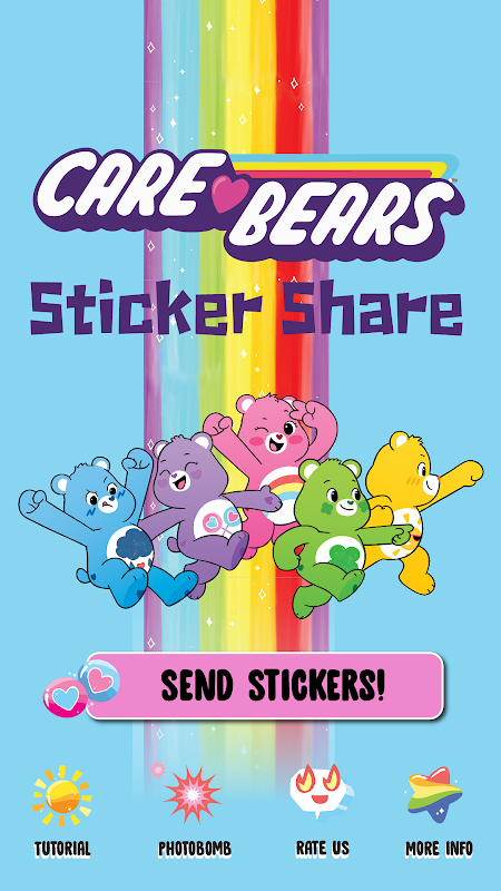 Care Bears Sticker Share应用截图第1张