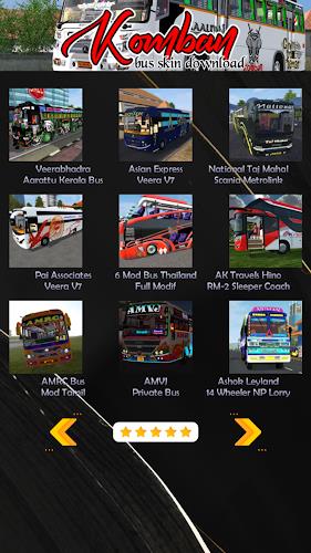 Komban Bus Skin Download Ekran Görüntüsü 3