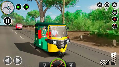 US Tuk Tuk Auto Rickshaw Games Ekran Görüntüsü 3