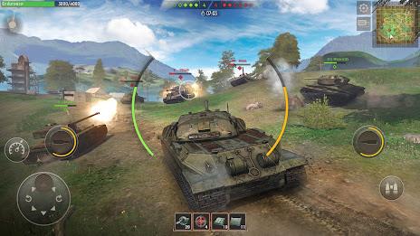 Battle Tanks: Online War games Tangkapan skrin 0