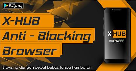 XHUB - PROXY & VPN BROWSER Tangkapan skrin 0