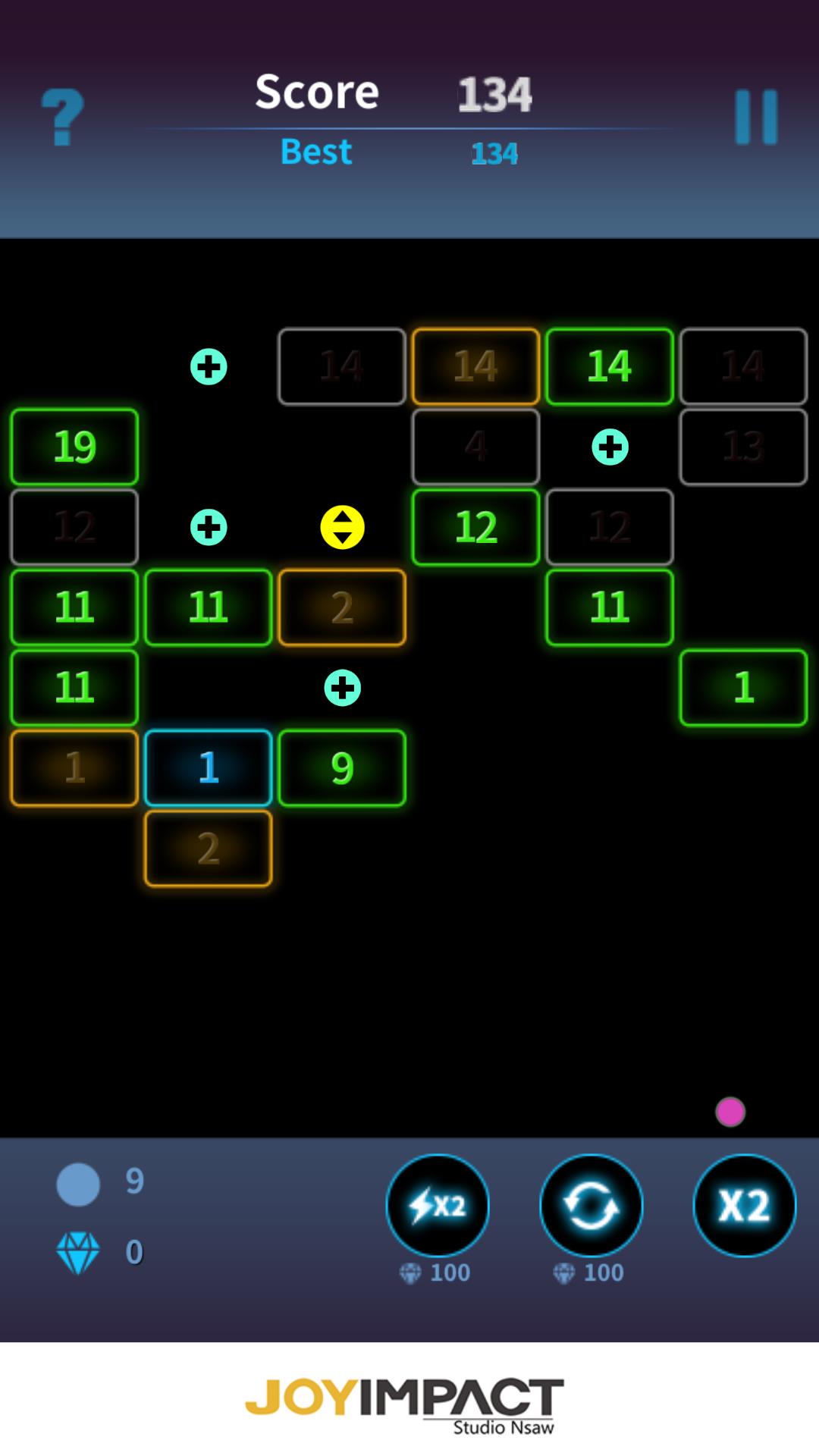 Break brick : Neon Block Screenshot 1