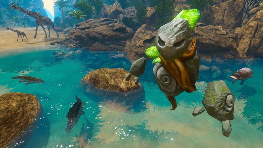 Flying Golem vs Wild Life Captura de tela 2