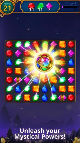 Jewels Magic: Mystery Match3 Screenshot 1