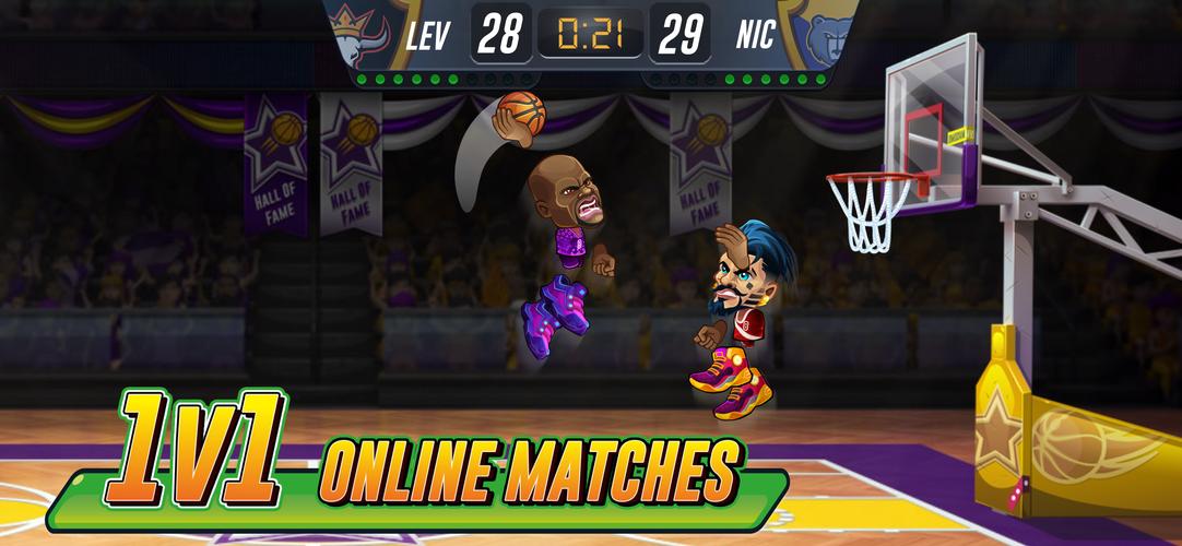 Basketball Arena: Online Game Capture d'écran 0