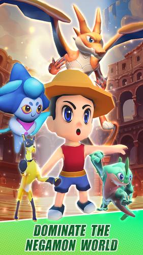 Negamon World: Trainer Master Captura de tela 1