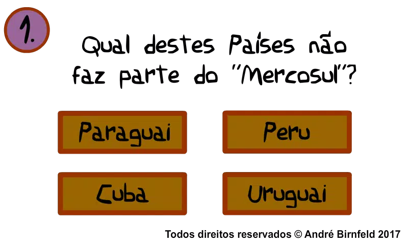 Genius Quiz Countries Captura de tela 1