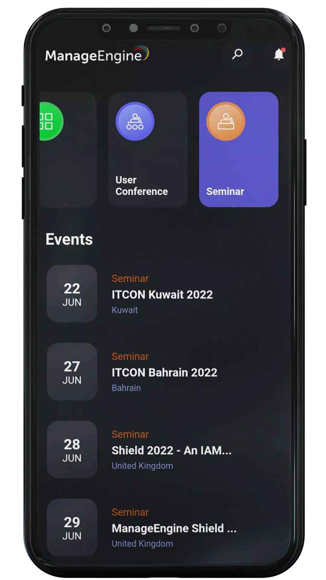 ManageEngine Events Скриншот 2
