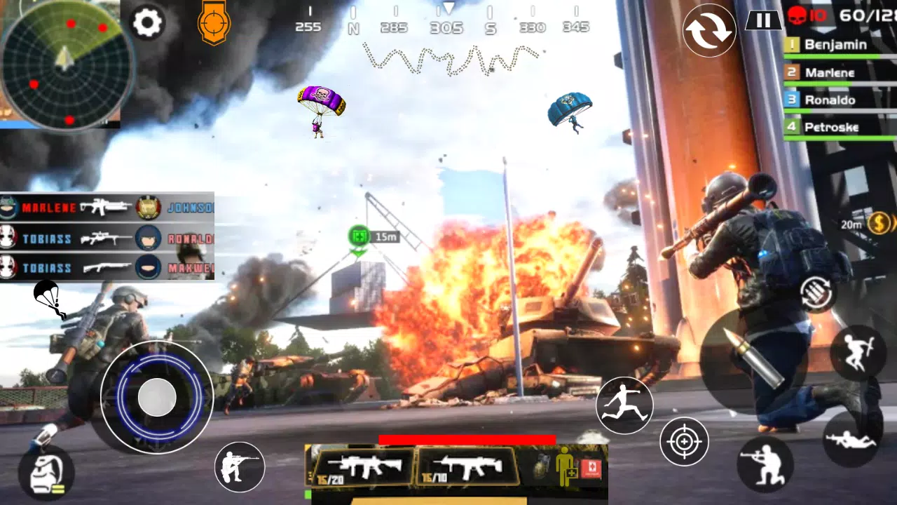 Schermata Offline Clash Squad Shooter 3D 3