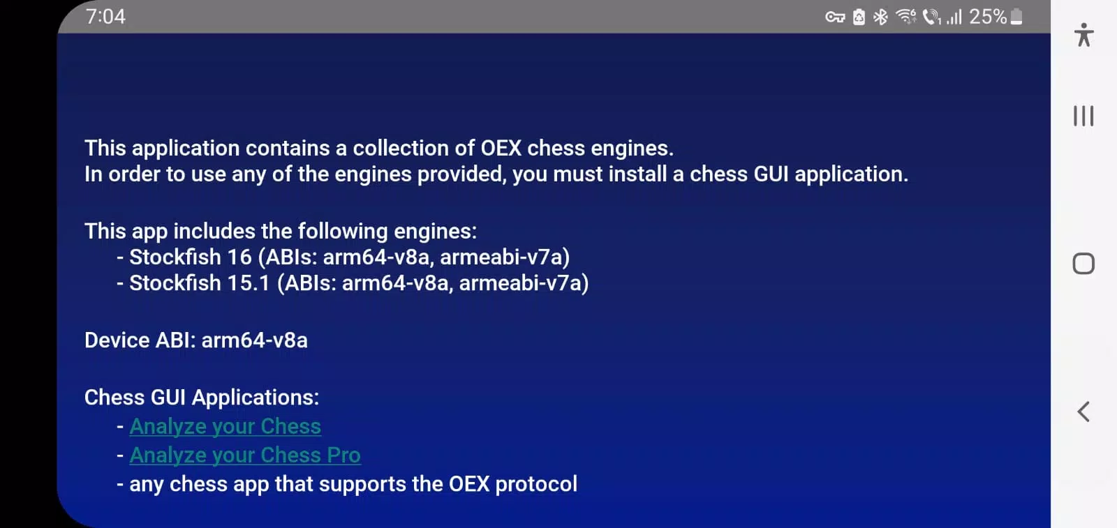 Chess Engines Скриншот 0