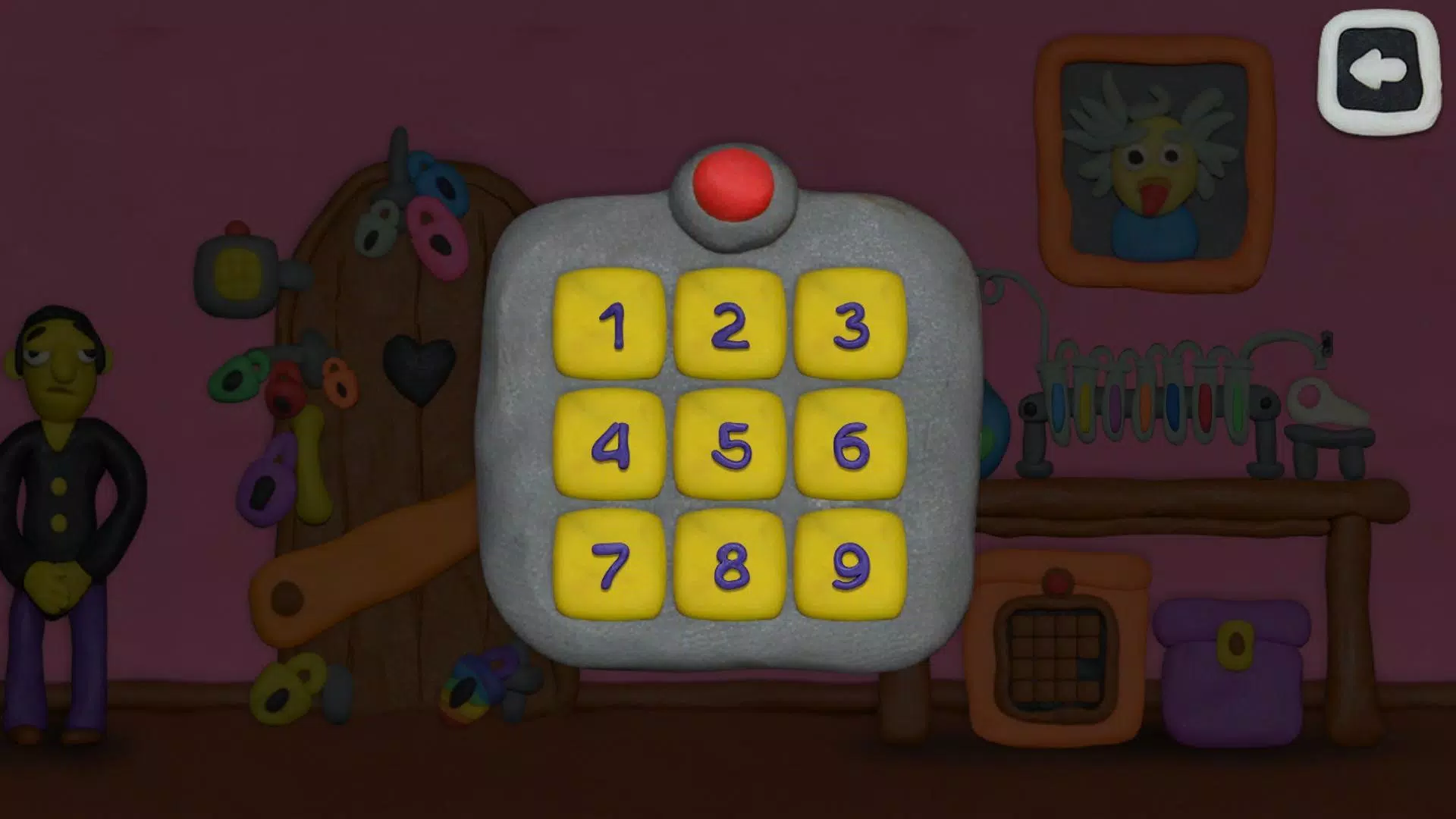12 LOCKS: Plasticine room Captura de tela 3