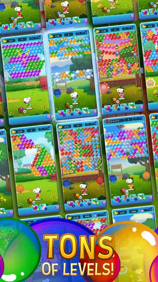 Bubble Shooter - Snoopy POP! Tangkapan skrin 2