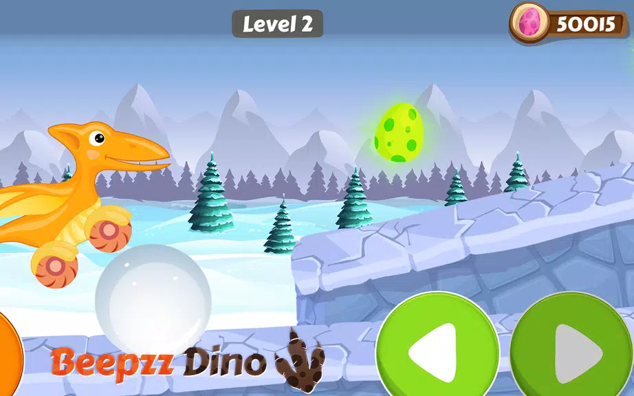 Car games for kids - Dino game Tangkapan skrin 3