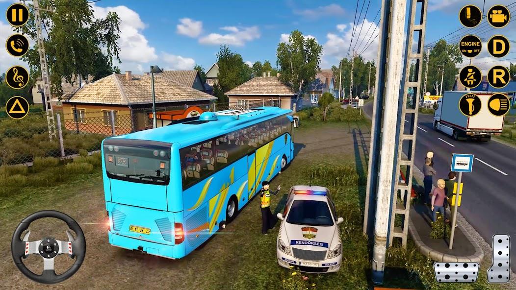 Coach Bus Simulator Games Mod Zrzut ekranu 3