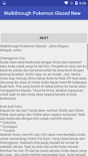 Walkthrough Pokemon Glazed New Ekran Görüntüsü 2