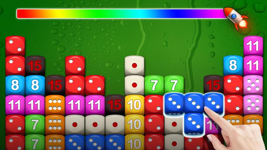 Dice Puzzle 3D - Merge game Capture d'écran 0