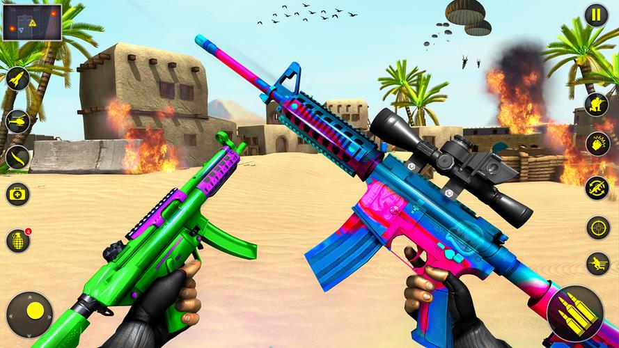 Fps Shooting Strike: Gun Games Schermafbeelding 1