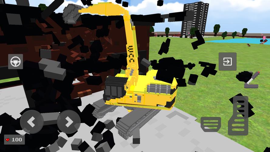 Nextbots in Playground: Pixel Zrzut ekranu 0