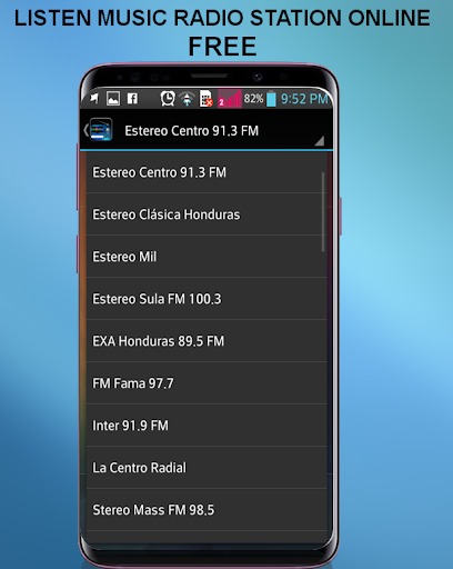 Radios Honduras Schermafbeelding 2