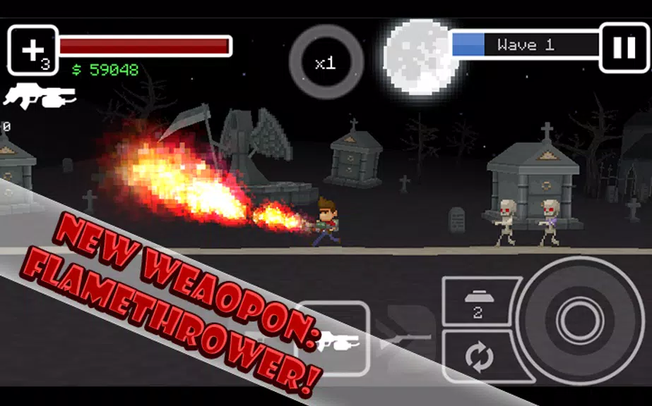 Undead Pixels: Zombie Invasion スクリーンショット 1