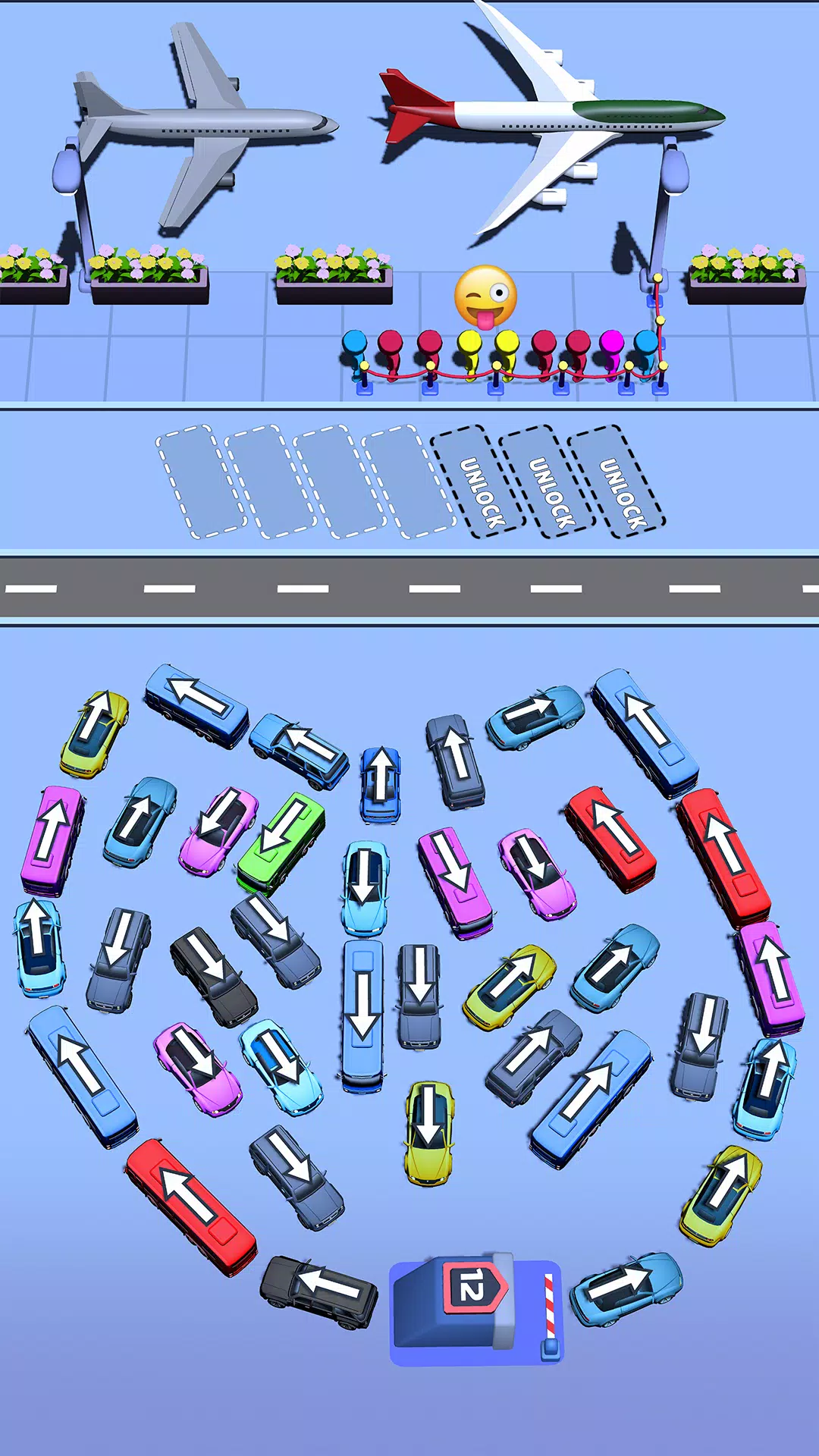 Bus Swipe: Car Parking Jam ภาพหน้าจอ 3