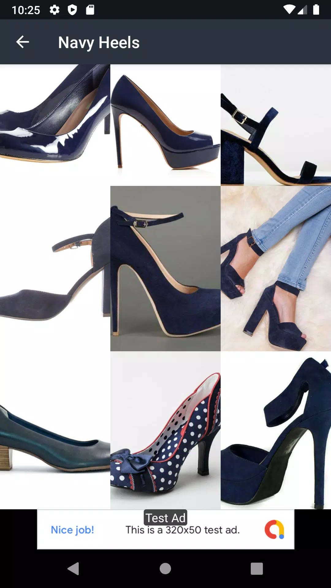 Navy Heels Ideas Ảnh chụp màn hình 1