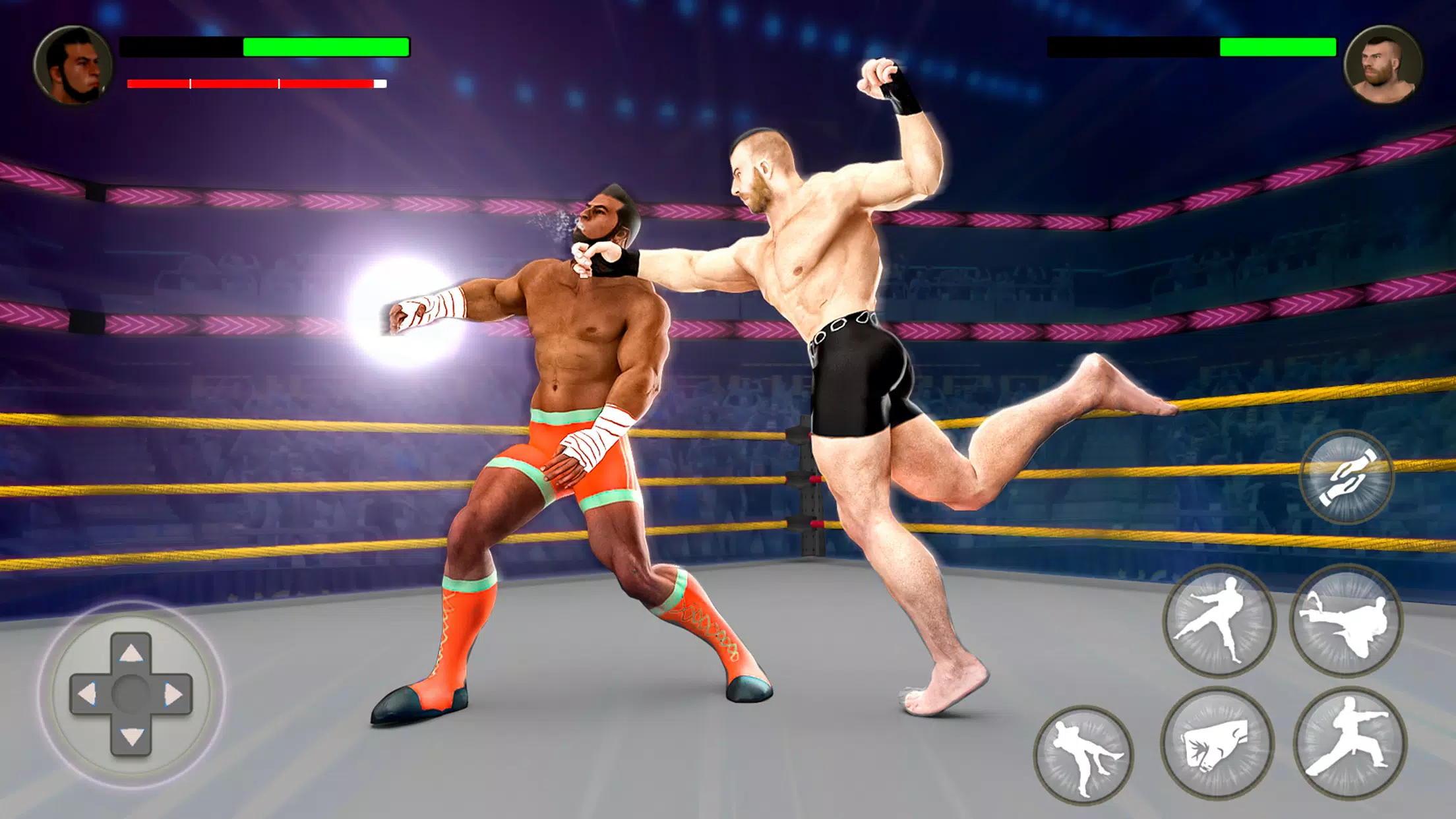 PRO Wrestling Fighting Game 스크린샷 1