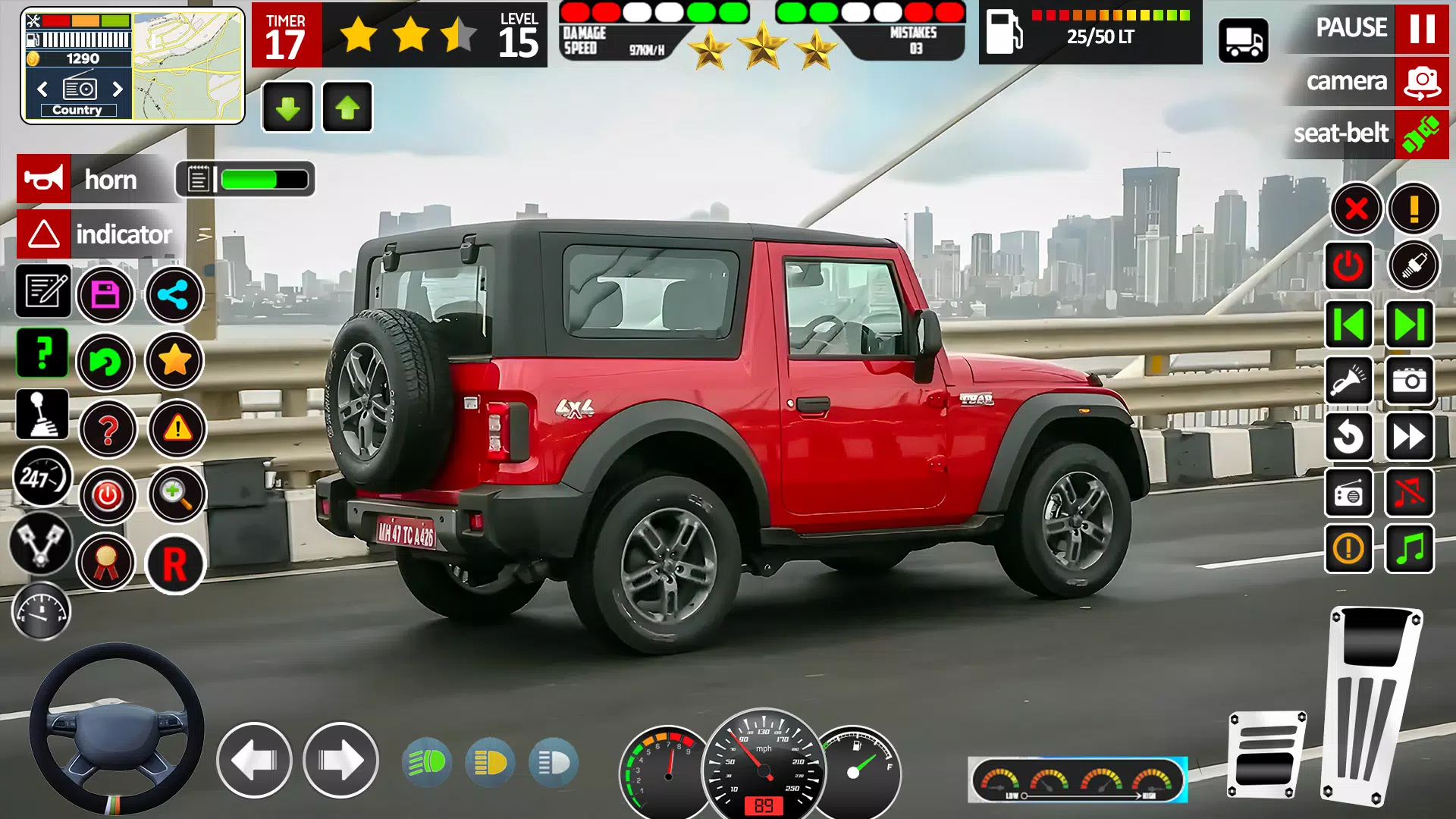 Jeep Driving Game 3d Simulator ภาพหน้าจอ 2