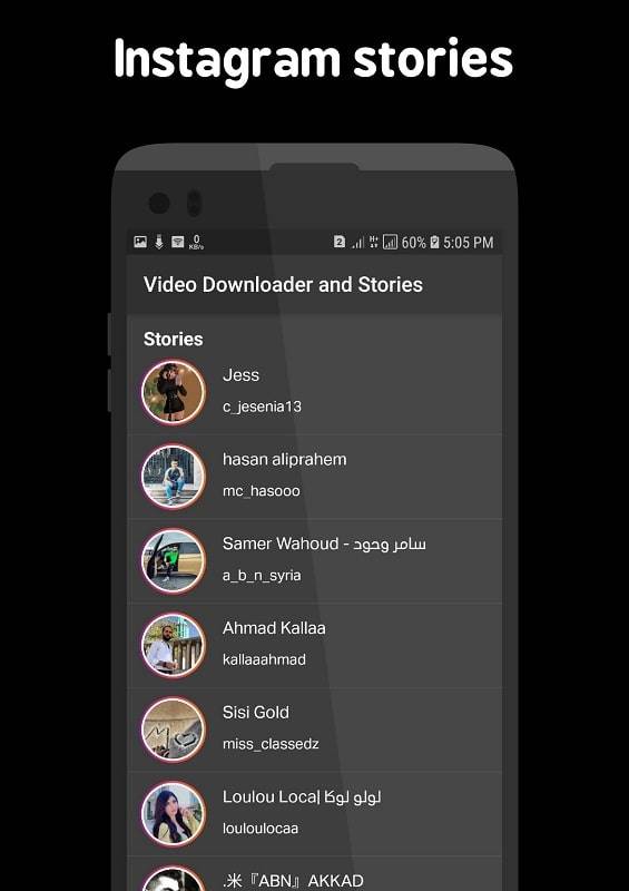 Video Downloader and Stories Zrzut ekranu 3