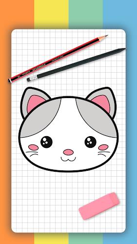 How to draw cute animals Screenshot 0