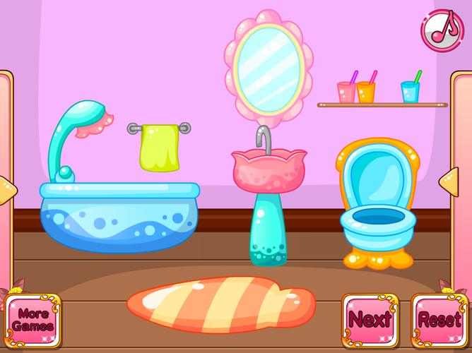 Princess Doll House Decoration Скриншот 3