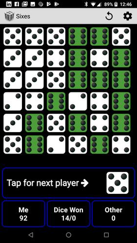 Sixes Capture d'écran 2