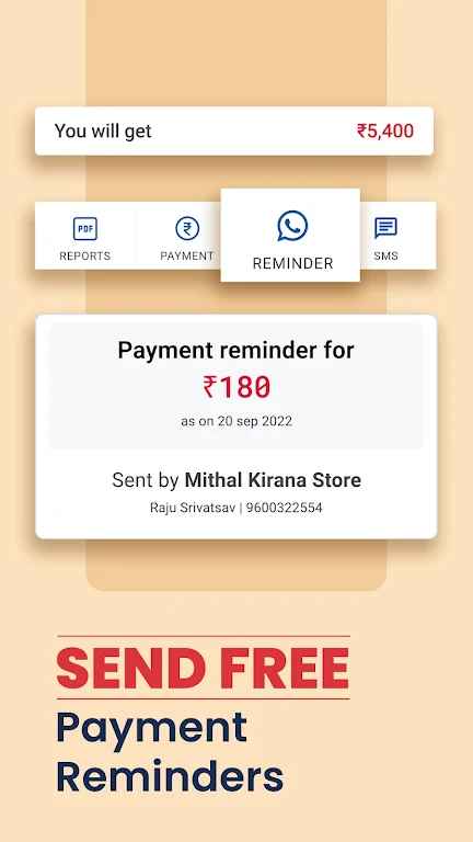 Khatabook Credit Account Book应用截图第3张