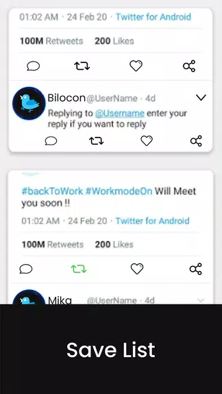 Fake Tweet-Post Creator Ekran Görüntüsü 3