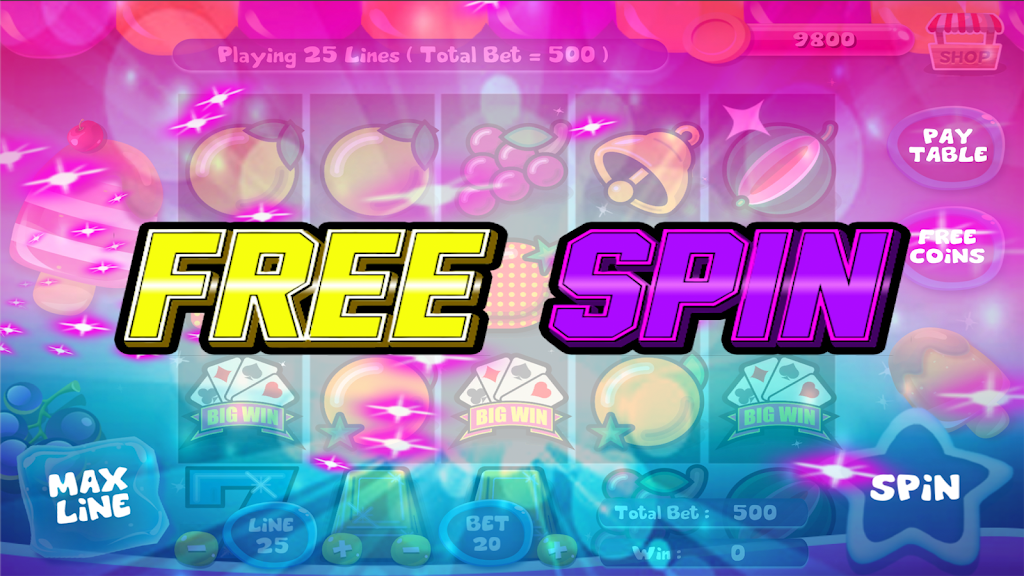 Slot Matchine IceCream - Vegas Casino Slot Games 스크린샷 2