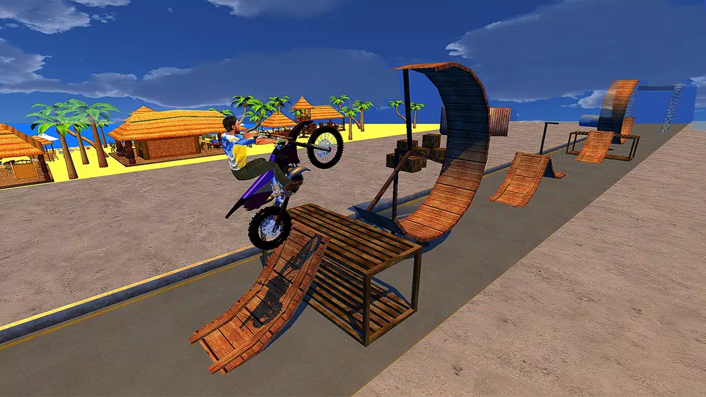 Racing Bike Stunts & Ramp Riding ภาพหน้าจอ 1