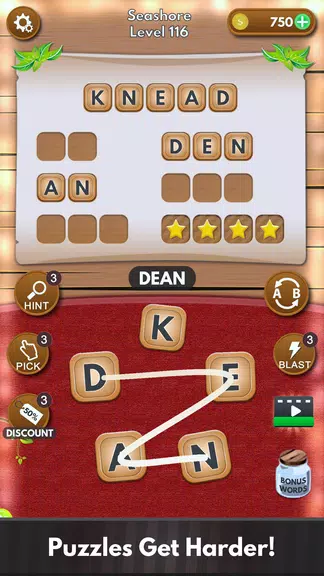 Schermata Word Winner: Search And Swipe 1