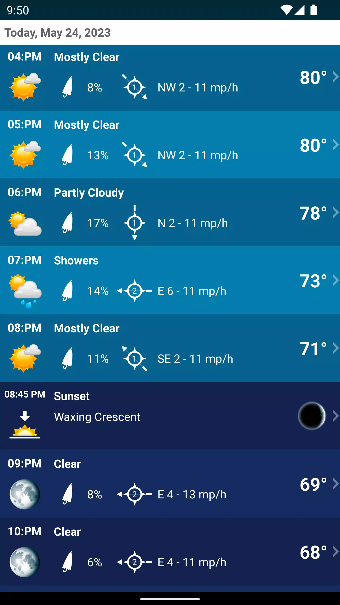 Weather XL PRO Screenshot 3