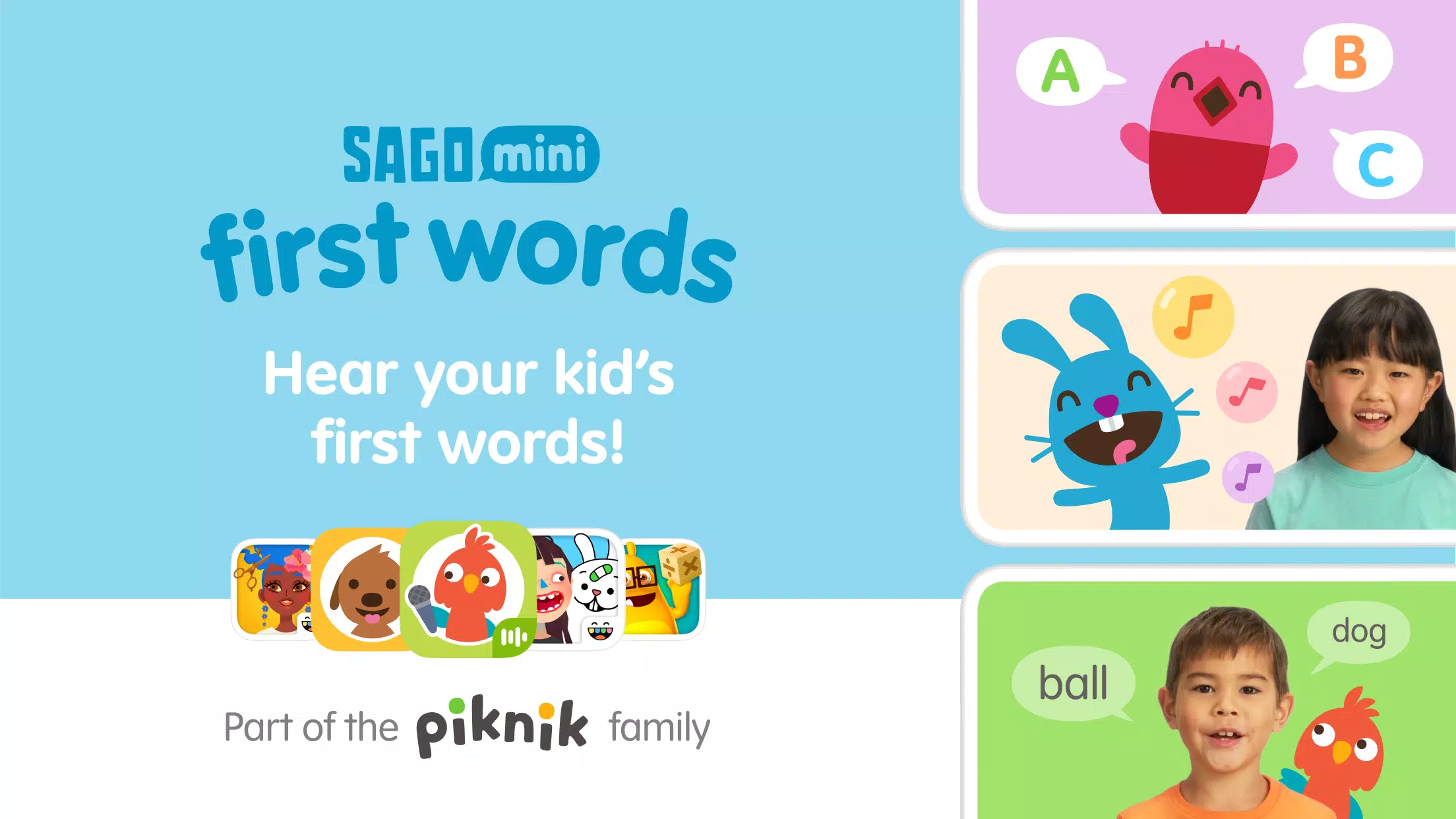 Schermata Sago Mini First Words: Kids 1+ 0