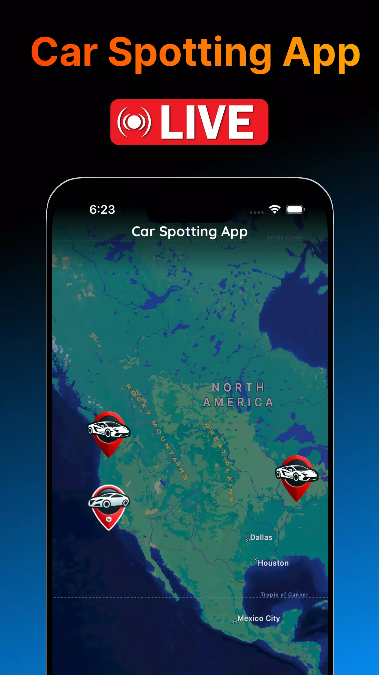 Car Spotting App Captura de tela 0