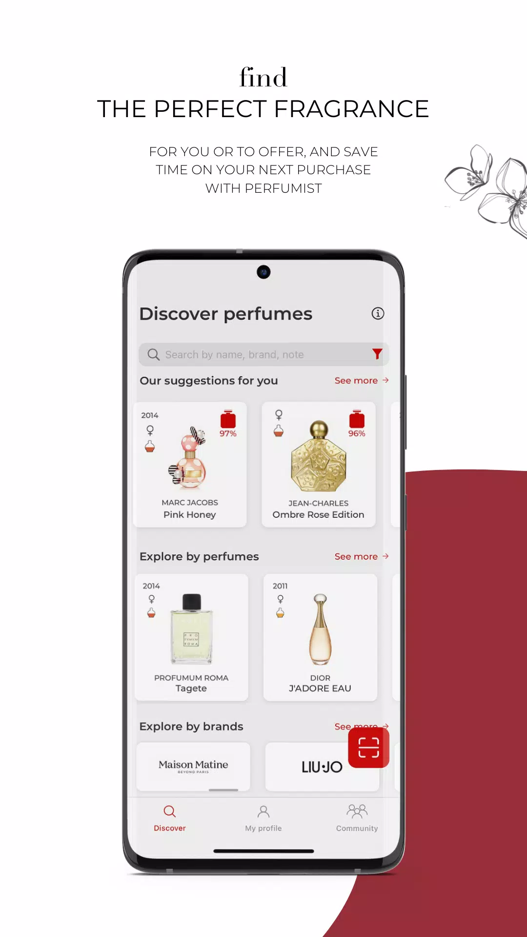 PERFUMIST Perfumes Advisor Ảnh chụp màn hình 0