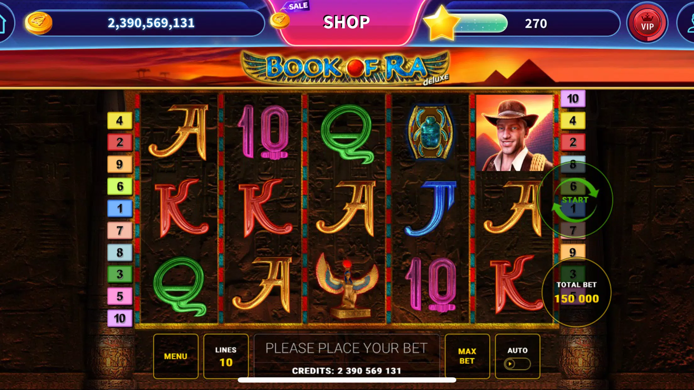 Book of Ra™ Deluxe Slot Screenshot 0