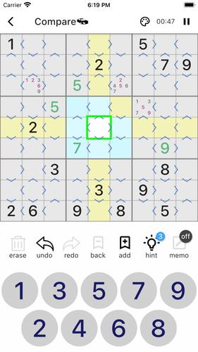 All Sudoku - 5 kinds of sudoku Capture d'écran 2