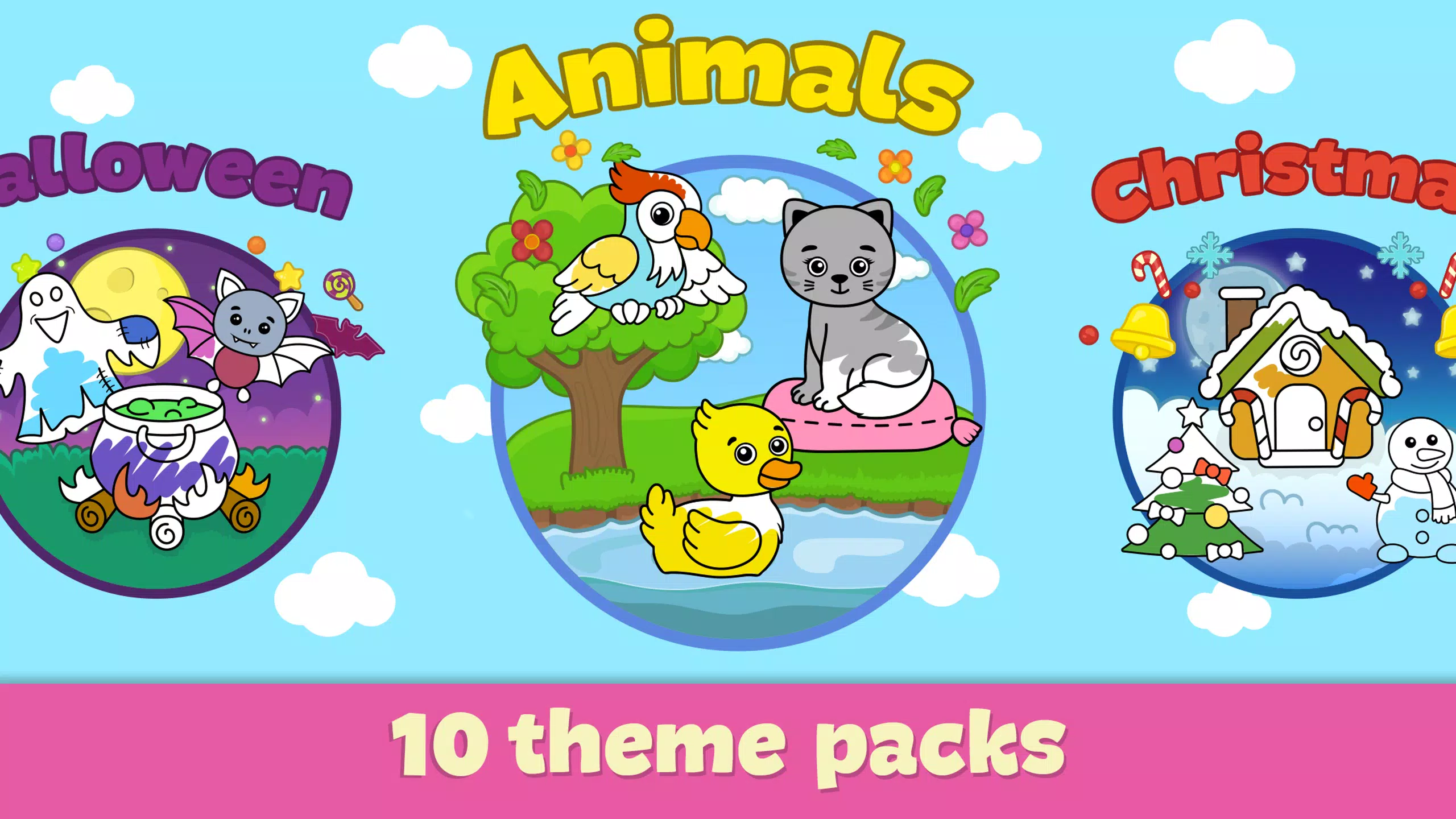 Kids Coloring & Drawing Games Screenshot 3