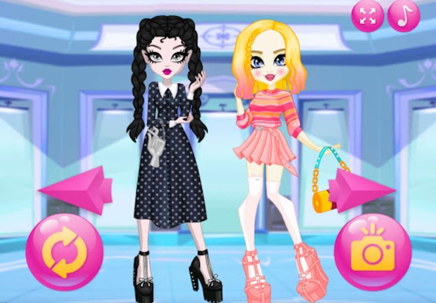 Wednesday Dress Up: Girl Games Скриншот 0